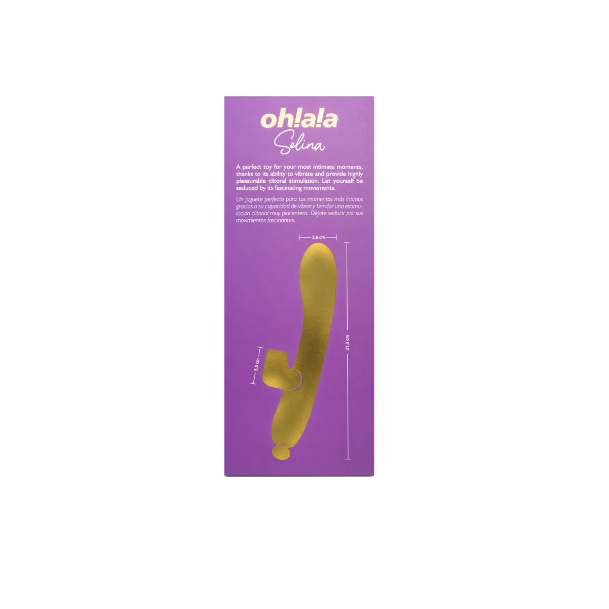 Vibrador Doble Selina Camtoyz Vibrador Doble Selina Camtoyz