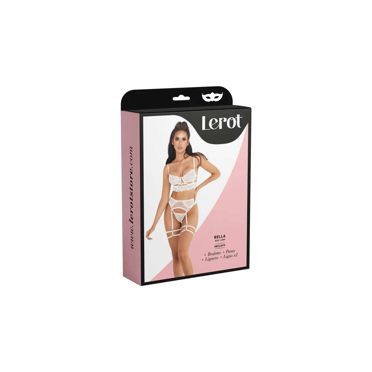 Conjunto Lencería Bella Lerot Marfil Conjunto Lencería Bella Lerot Marfil
