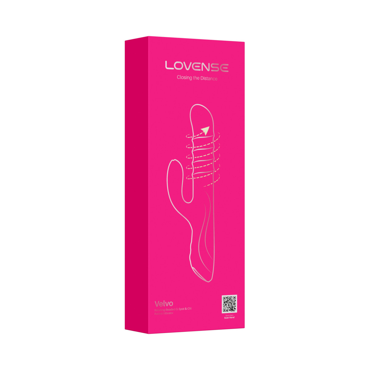 Lovense Vibrador Rabbit Rotativo Velvo Lovense Vibrador Rabbit Rotativo Velvo