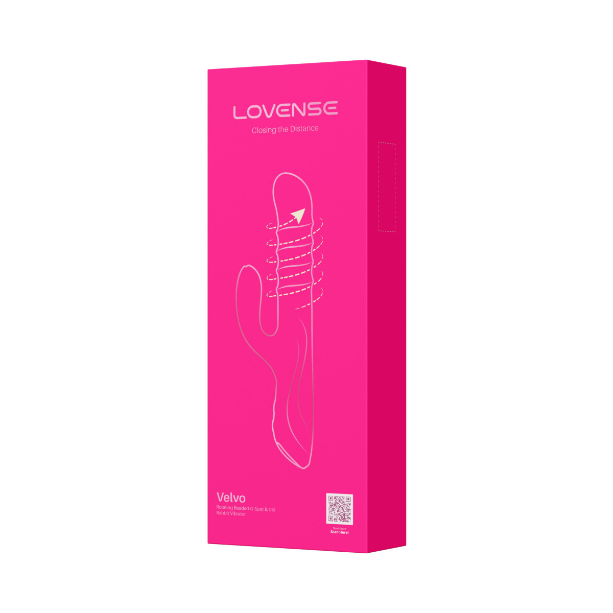 Lovense Vibrador Rabbit Rotativo Velvo Lovense Vibrador Rabbit Rotativo Velvo