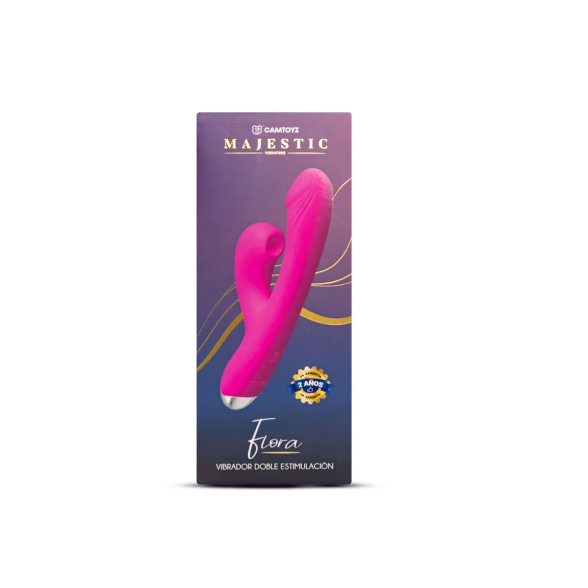 Vibrador Doble Estimulación Flora Camtoyz Vibrador Doble Estimulación Flora Camtoyz