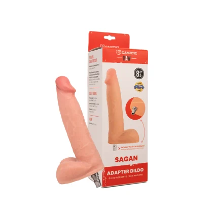 Adaptador Dildo Ultrarealista Sagan(Repuesto Sex Machine) Camtoyz