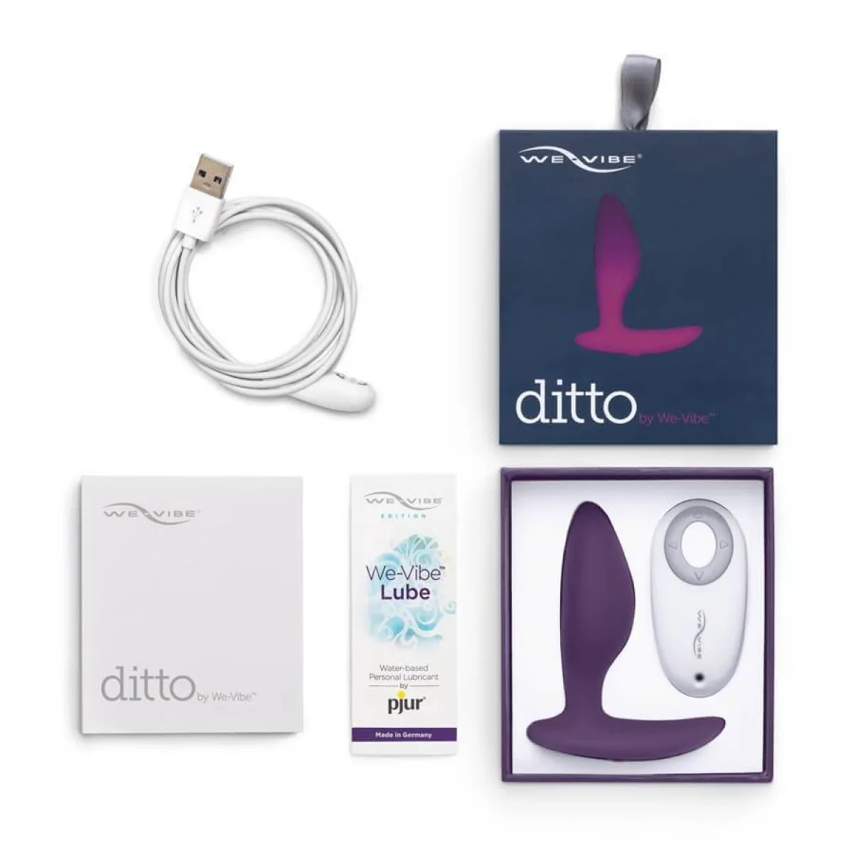 Plug Anal Vibrador We Vibe Ditto Plug Anal Vibrador We Vibe Ditto