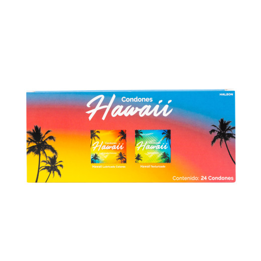 Condones Hawaii x24 Unidades