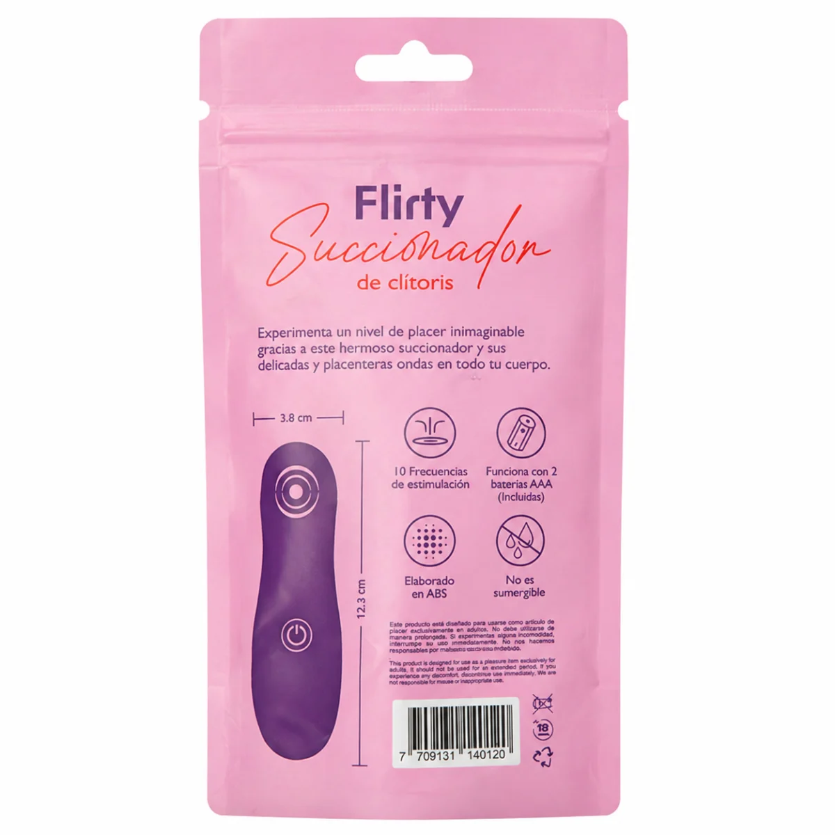 Flirty Succionador de Crítoris Temptation Sex Shop Flirty Succionador de Crítoris Temptation Sex Shop