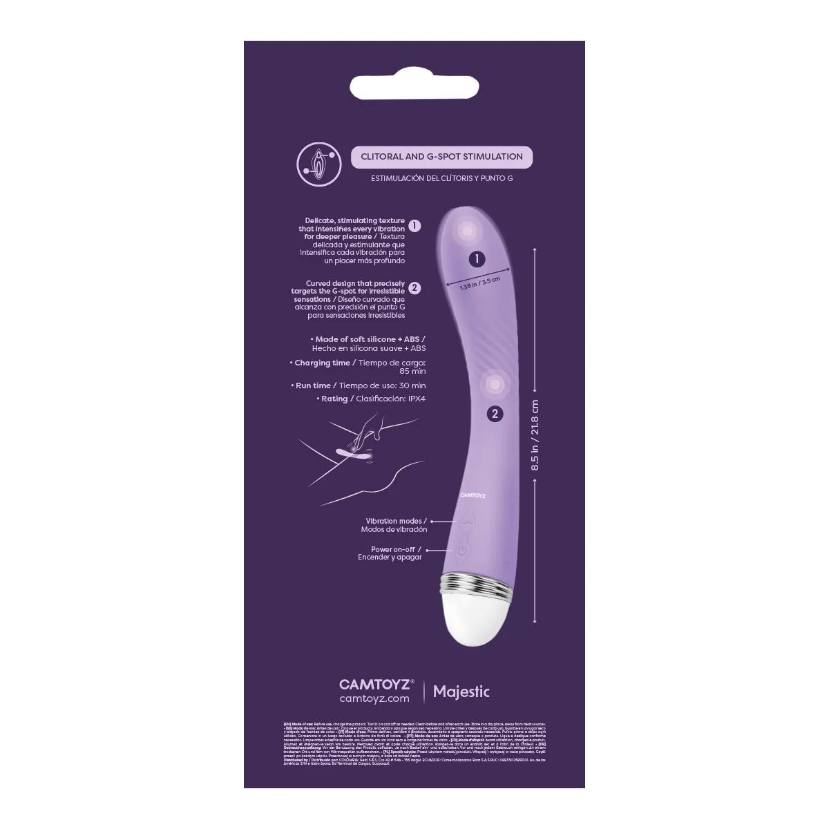 Vibrador Lara Camtoyz Vibrador Lara Camtoyz