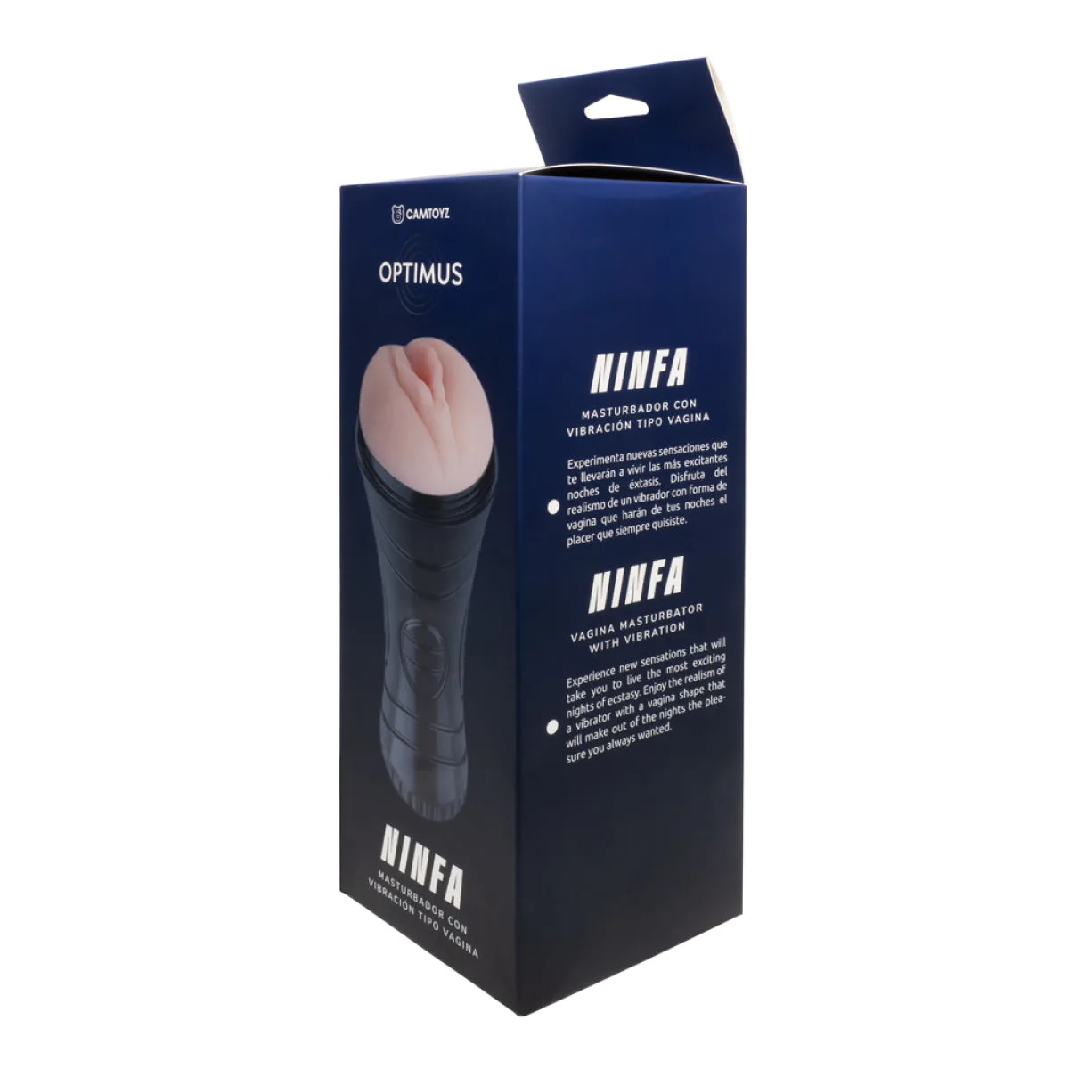 Masturbador artificial Ninfa (Vagina) con vibración Masturbador artificial Ninfa (Vagina) con vibración