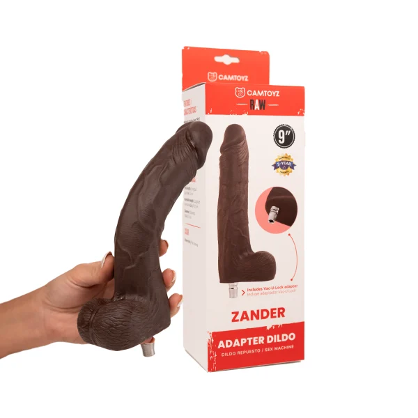 Adaptador Dildo Ultrarealista Zander (Repuesto Sex Machine) Camtoyz