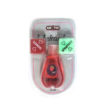 Aceite Caliente Saborizado con Dados - Sabor: Uva