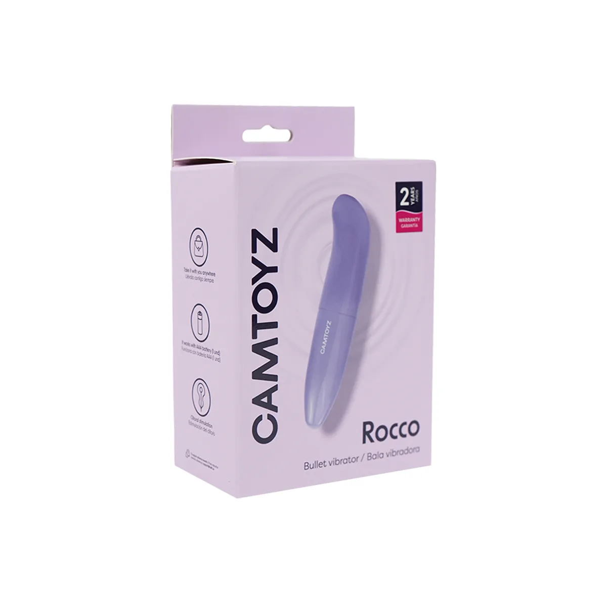 Mini Vibrador Rocco Camtoyz Mini Vibrador Rocco Camtoyz