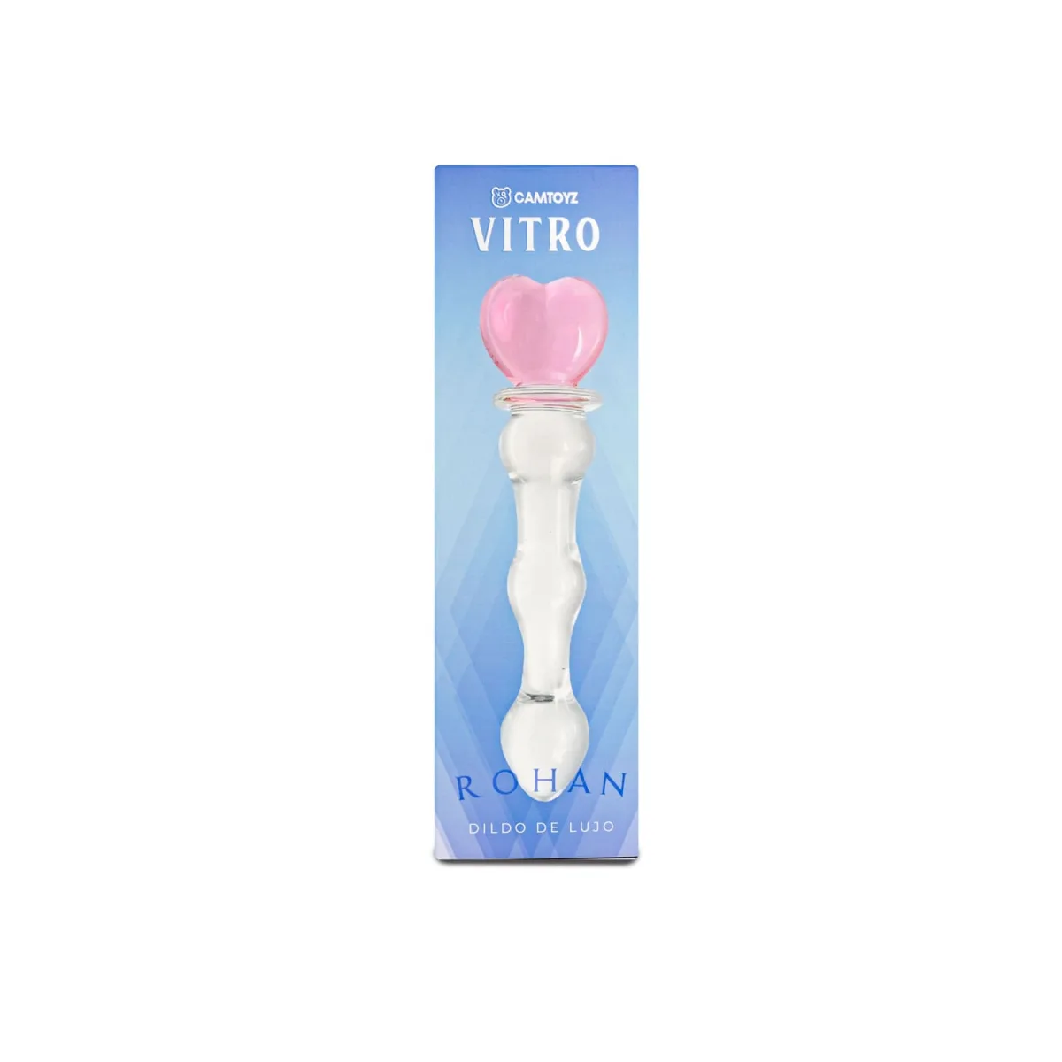 Dildo de Vidrio Rohan 20 cm Camtoyz Dildo de Vidrio Rohan 20 cm Camtoyz