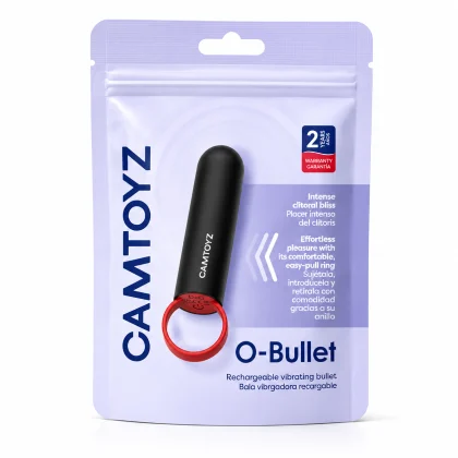 O-Bullet Bala vibradora recargable Camtoyz