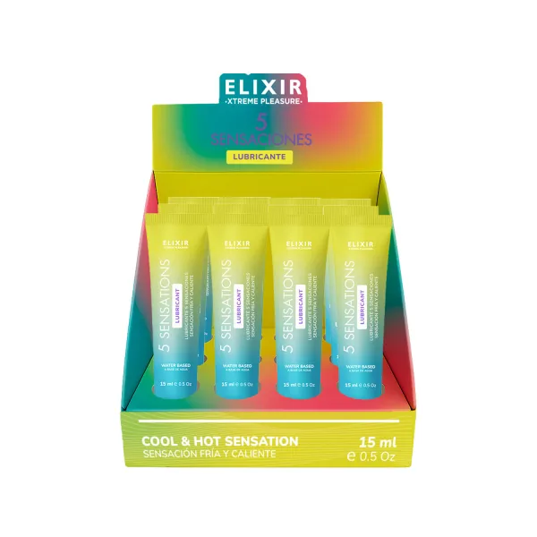 Lubricante 5 Sensaciones Elixir
