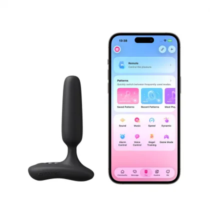 Lovense Glint Plug Anal Vibrador