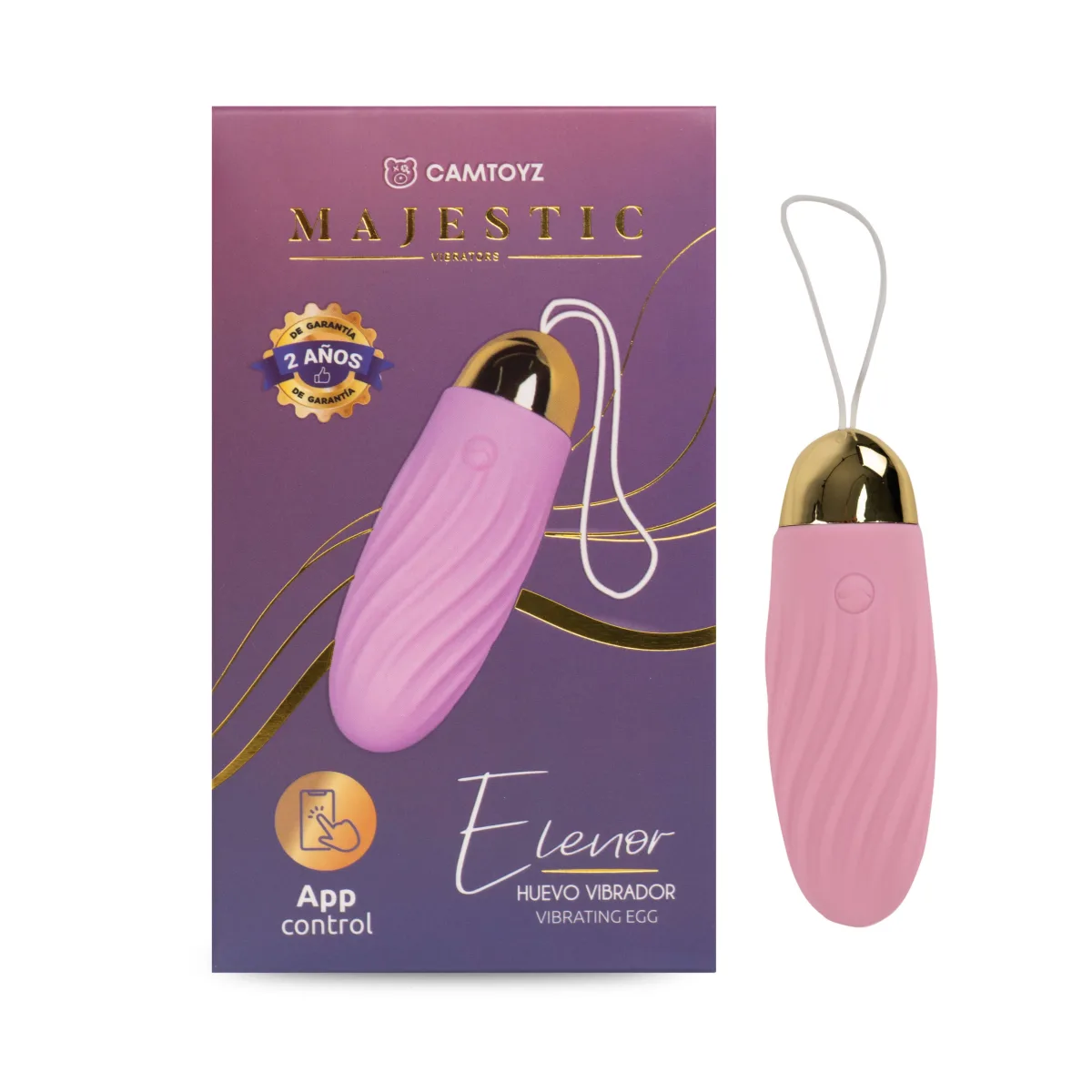 Elenor Huevo vibrador con App Camtoyz Elenor Huevo vibrador con App Camtoyz