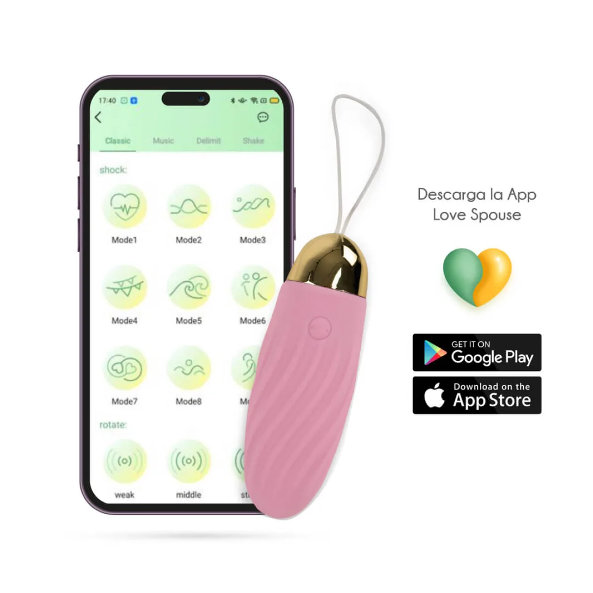 Elenor Huevo vibrador con App Camtoyz Elenor Huevo vibrador con App Camtoyz