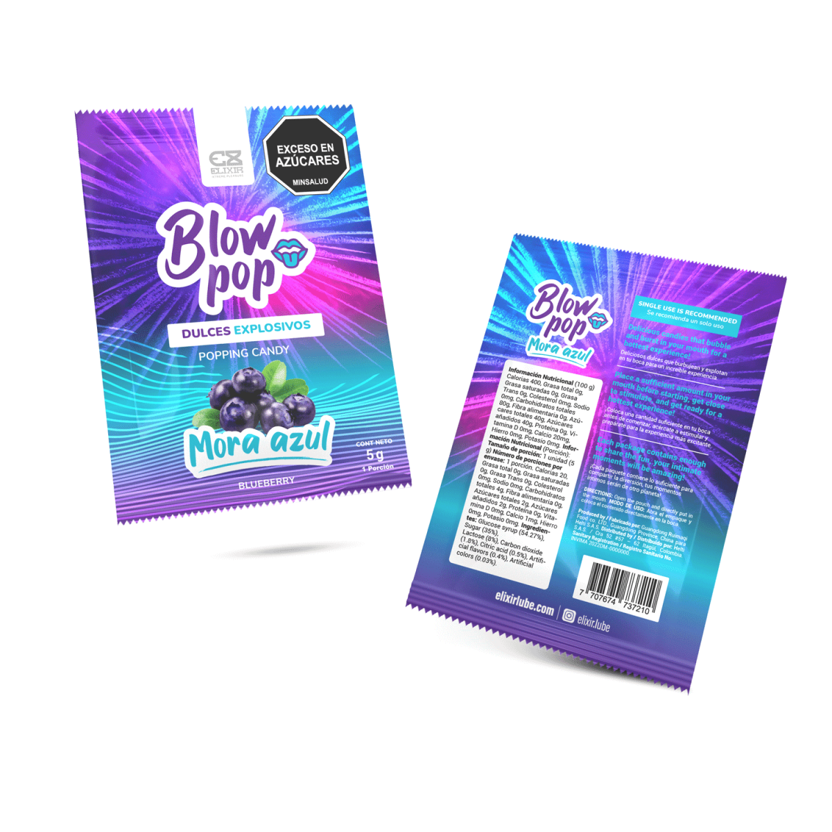 Blow Pop Elixir Caja x 24 Unidades Blow Pop Elixir Caja x 24 Unidades