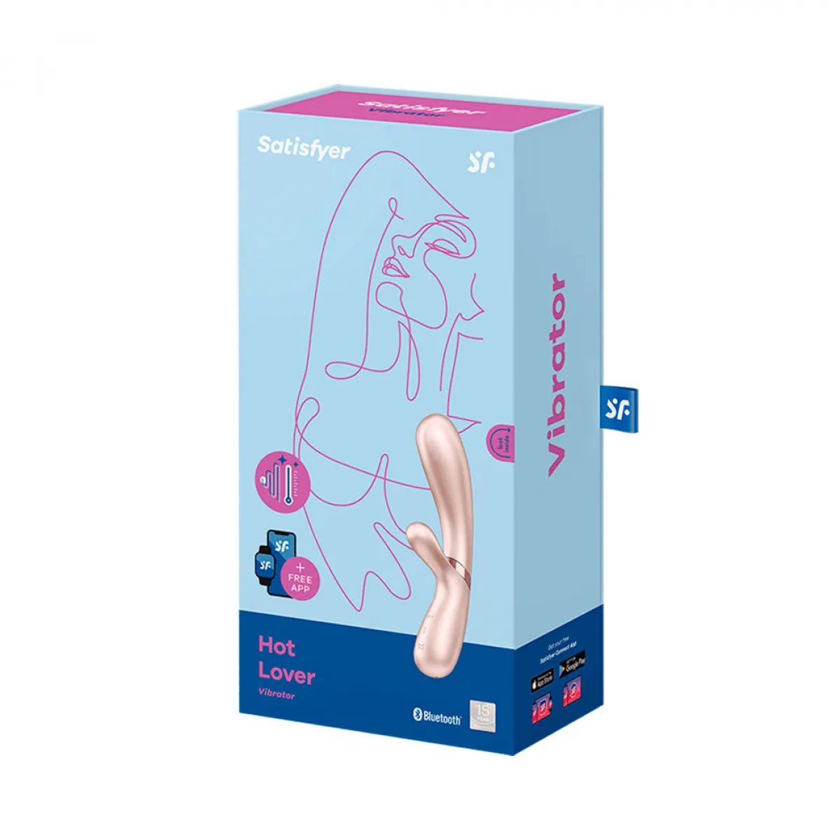Satisfyer Hot Lover - Color: Rosado Satisfyer Hot Lover - Color: Rosado