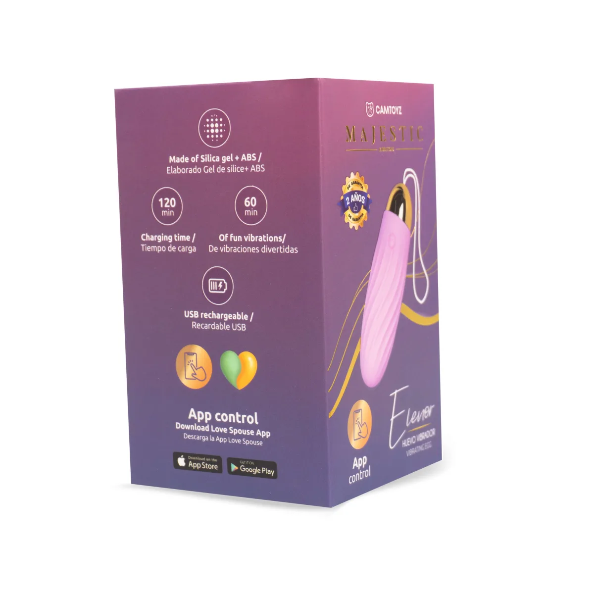 Elenor Huevo vibrador con App Camtoyz Elenor Huevo vibrador con App Camtoyz