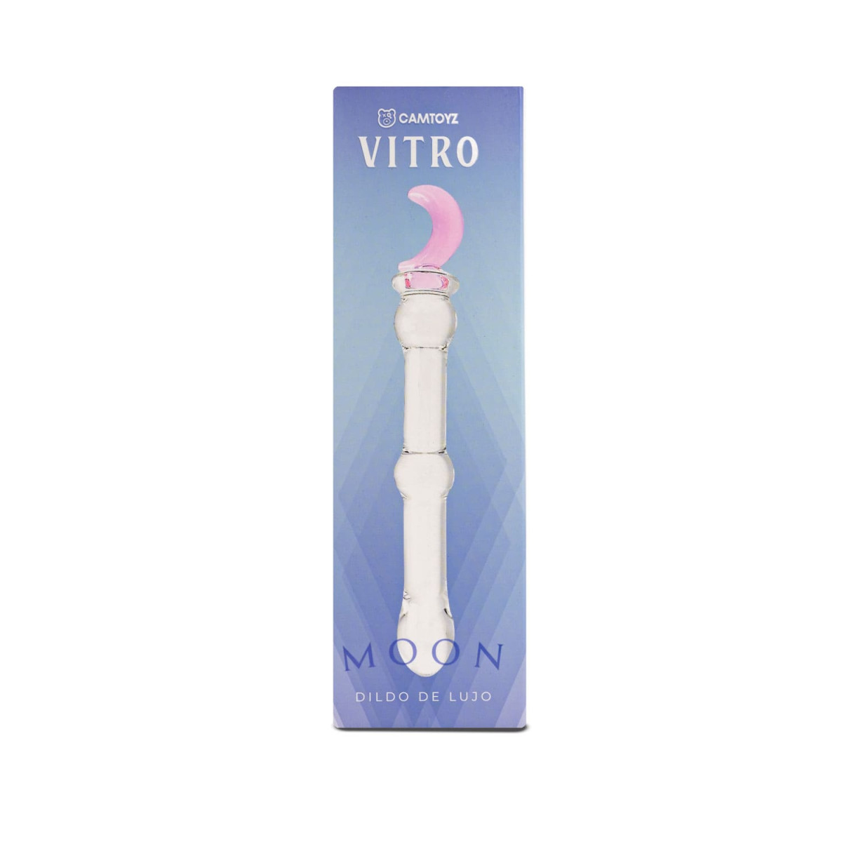Dildo de Vidrio Moon 17 cm Camtoyz Dildo de Vidrio Moon 17 cm Camtoyz