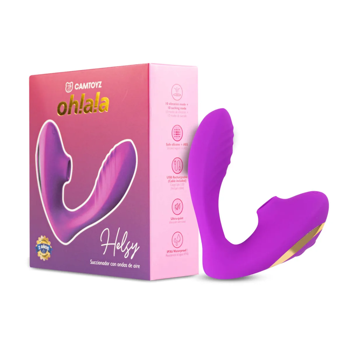 Vibrador Helsy Camtoyz Vibrador Helsy Camtoyz