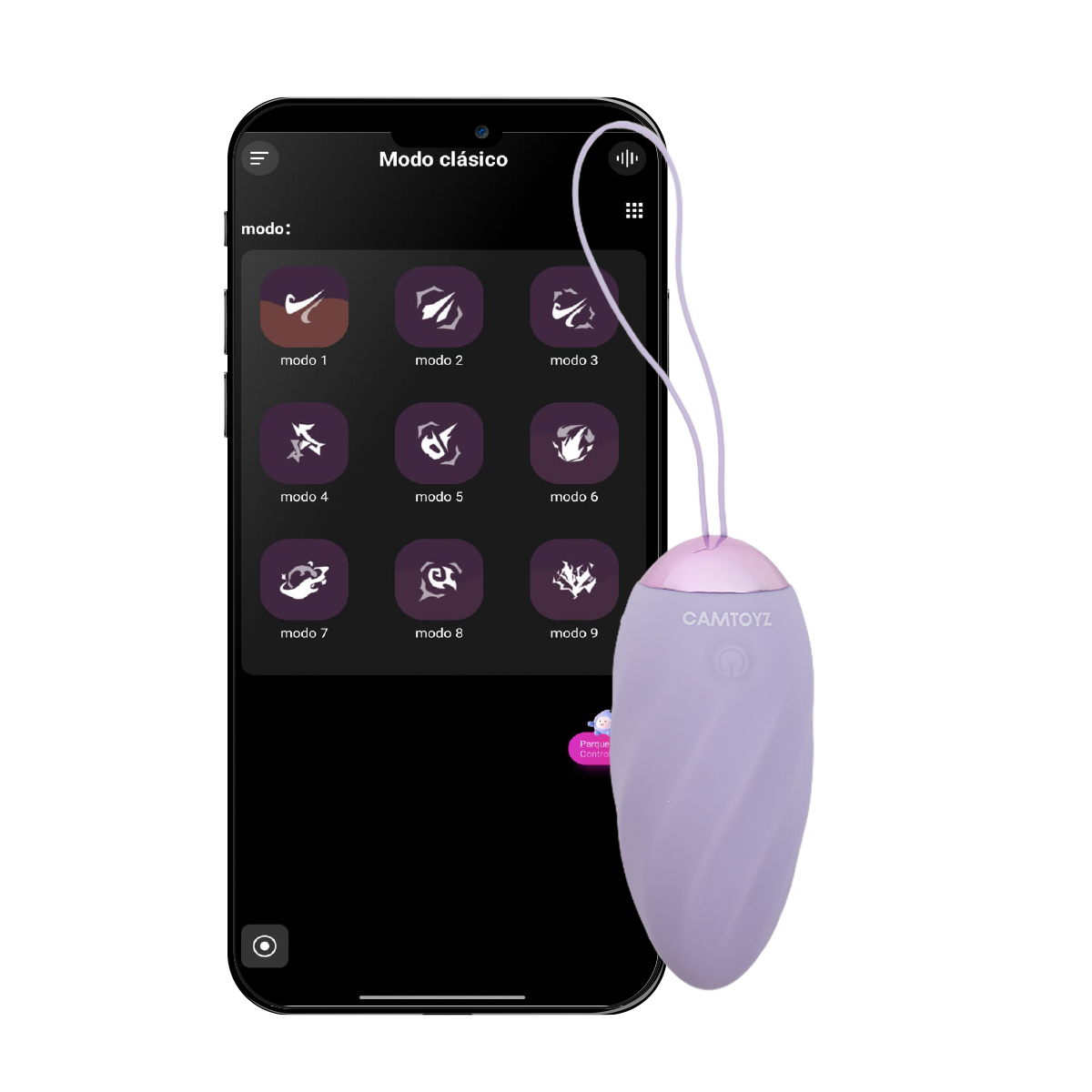 Eggy Huevo vibrador con app Camtoyz Eggy Huevo vibrador con app Camtoyz