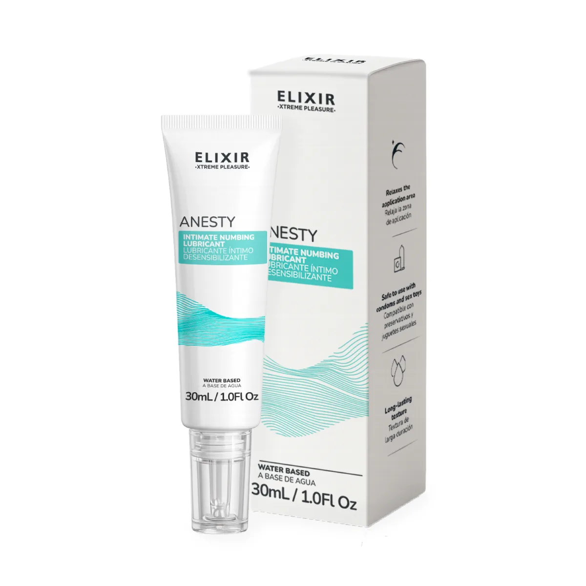 Elixir Anesty Lubricante íntimo Anal Desensibilizante - Tamaño: 30ML Elixir Anesty Lubricante íntimo Anal Desensibilizante - Tamaño: 30ML