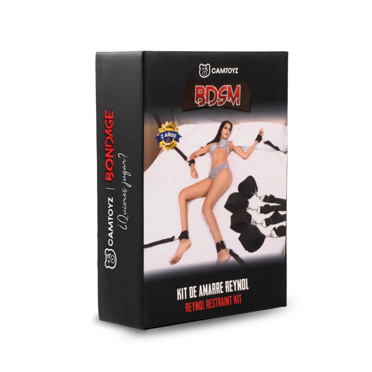BDSM Kit de amarre Reynols Negro BDSM Kit de amarre Reynols Negro