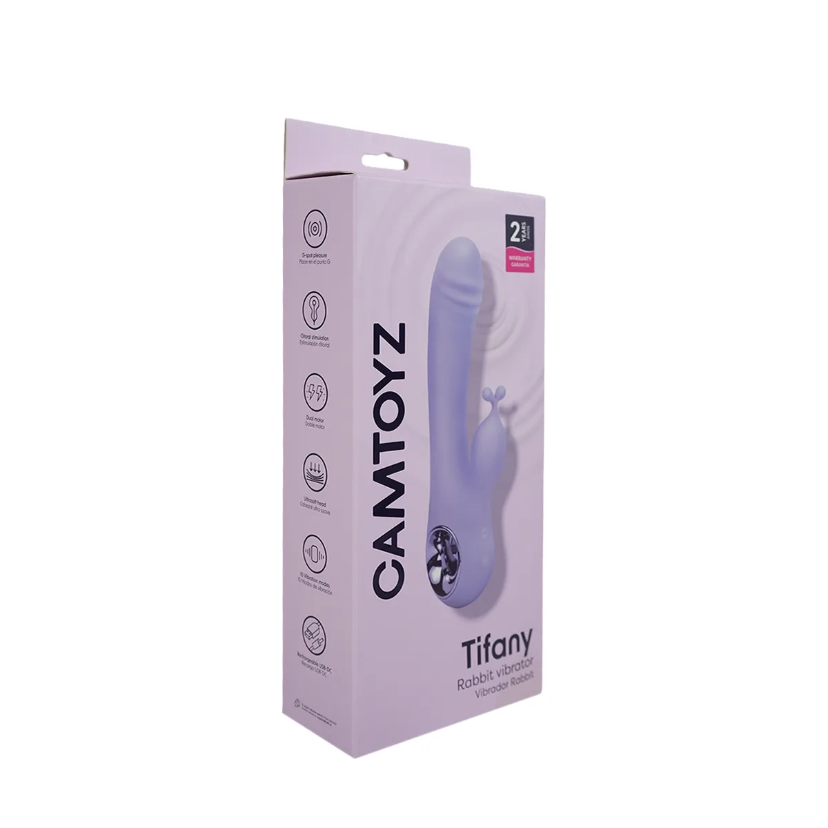 Vibrador Doble Tifany Camtoyz Vibrador Doble Tifany Camtoyz