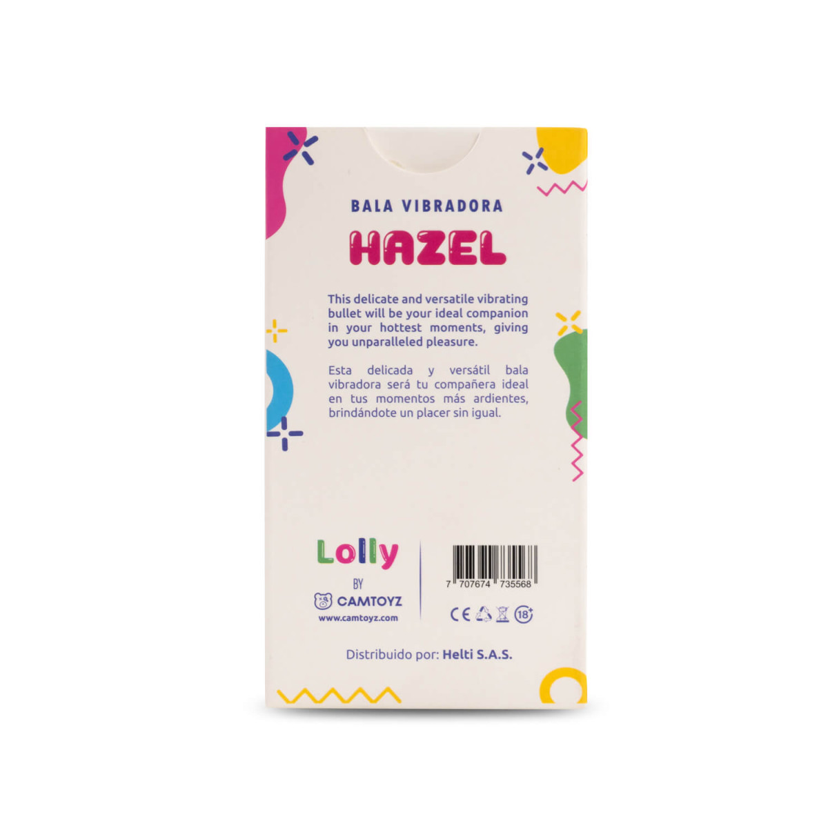 Bala Vibradora Recargable Hazel Camtoyz Bala Vibradora Recargable Hazel Camtoyz