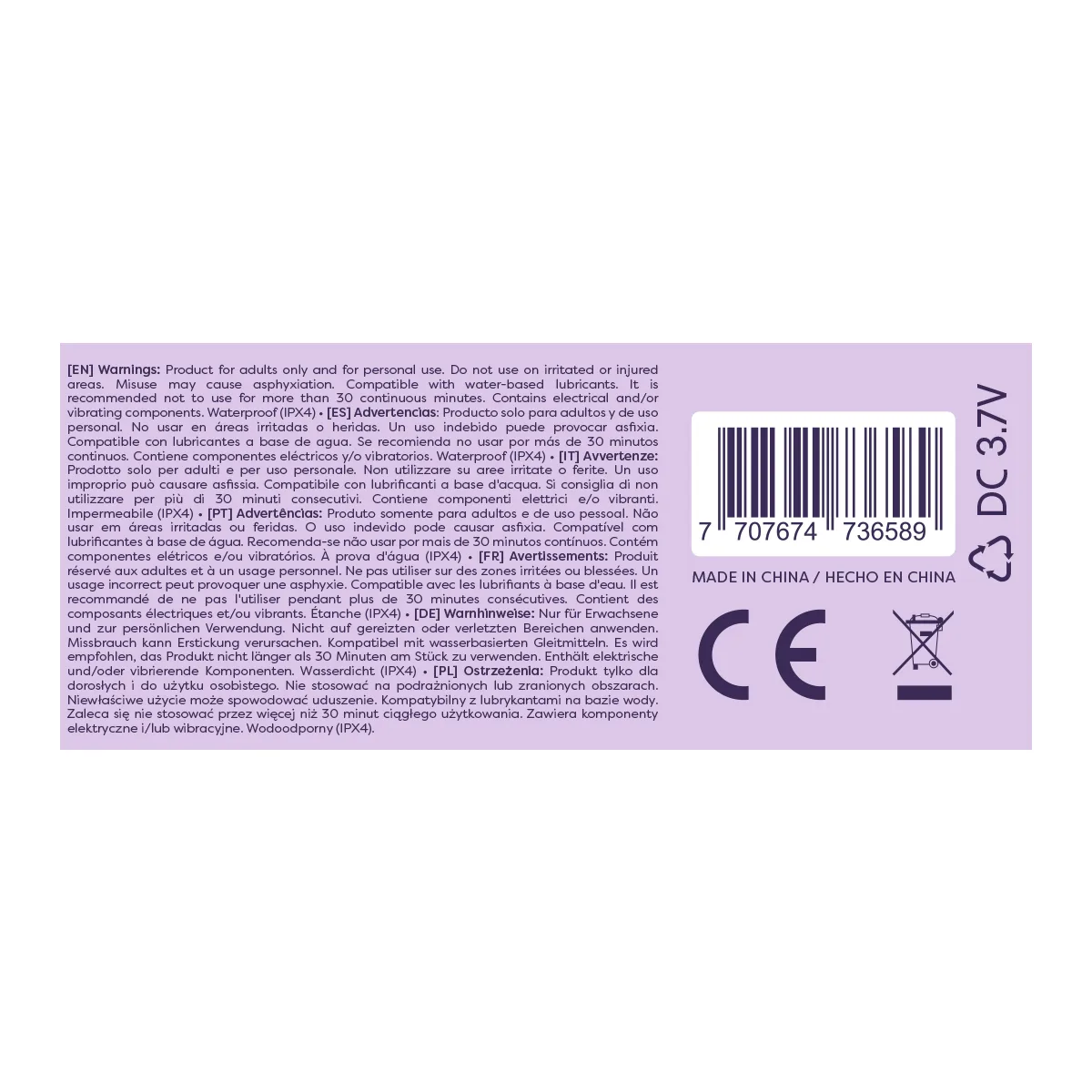 Vibrador Lara Camtoyz Vibrador Lara Camtoyz