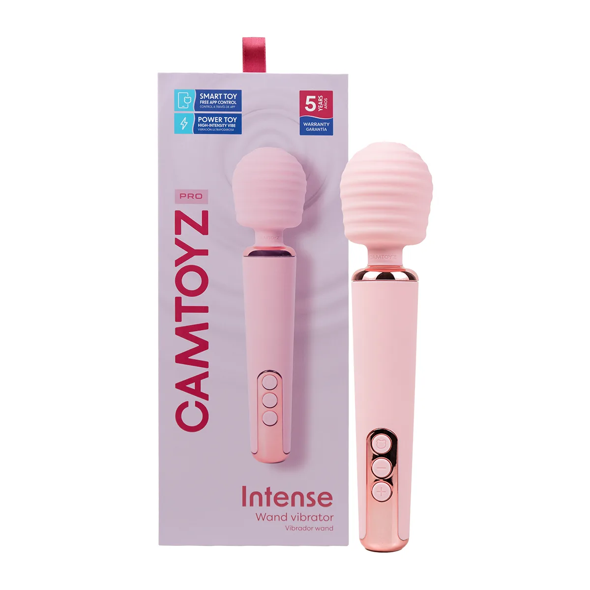 Intense vibrador Wand con App Camtoyz Intense vibrador Wand con App Camtoyz