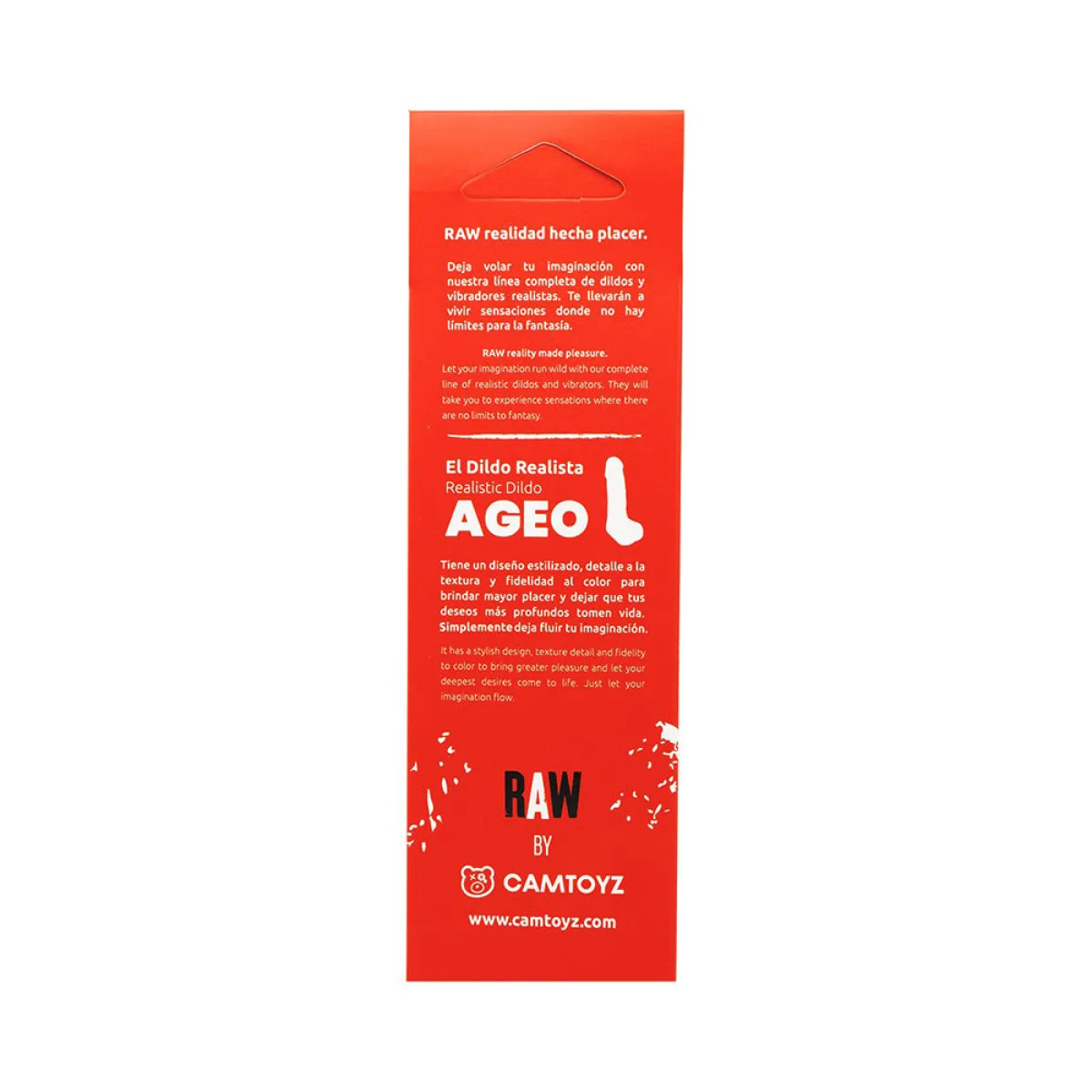Dildo Realista Ageo 12 cm Dildo Realista Ageo 12 cm