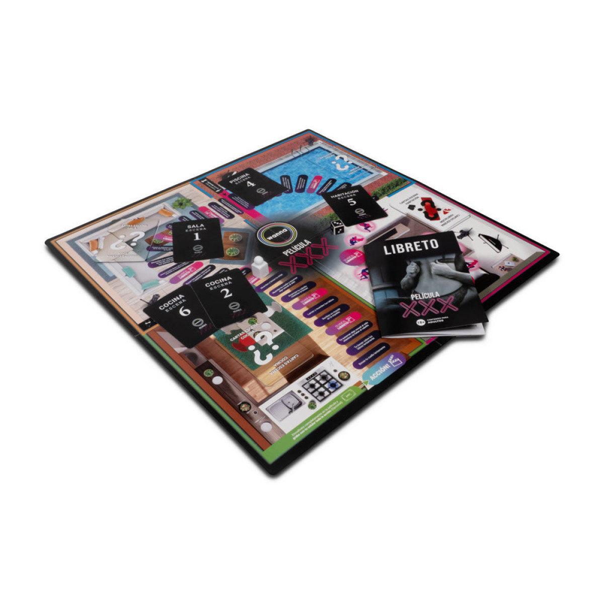 Wanna Película Juego de Mesa Wanna Película Juego de Mesa