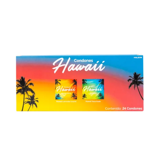 Condones Hawaii x24 Unidades