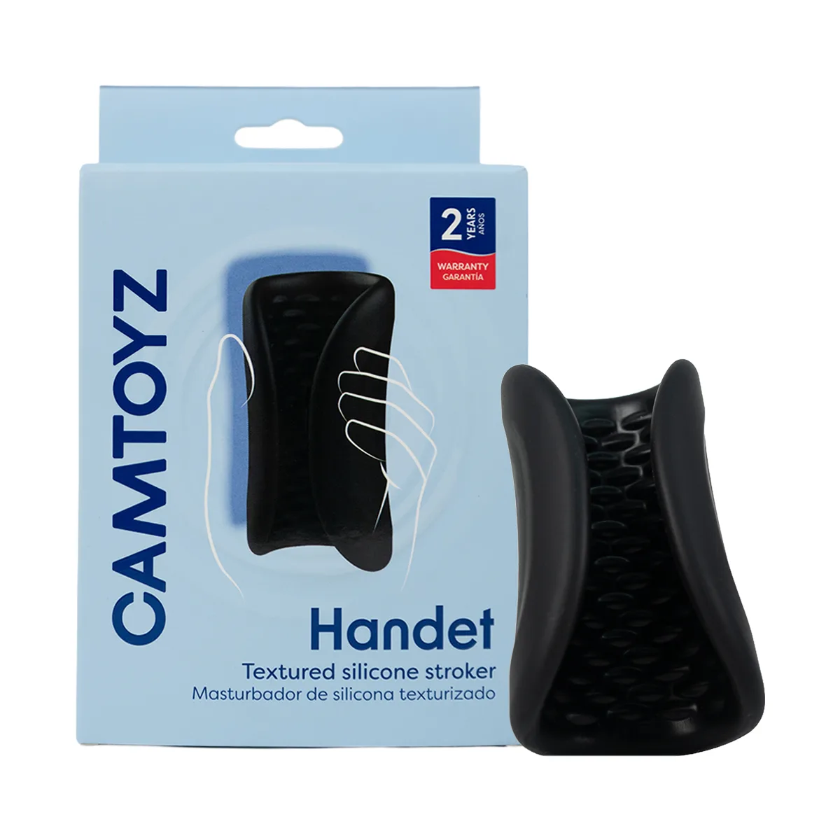 Handet Masturbador de Silicona Texturizado Camtoyz Handet Masturbador de Silicona Texturizado Camtoyz