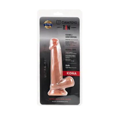 Dildo Ultra Realista Kona 19 cm Camtoyz