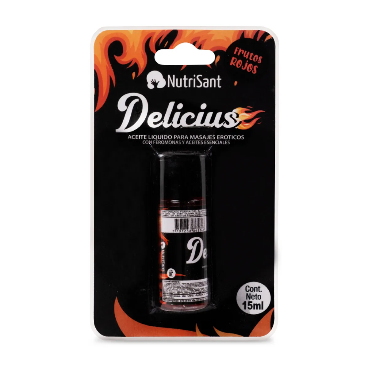Aceite Caliente para Masajes 15ml Delicius Sabores Surtidos Aceite Caliente para Masajes 15ml Delicius Sabores Surtidos