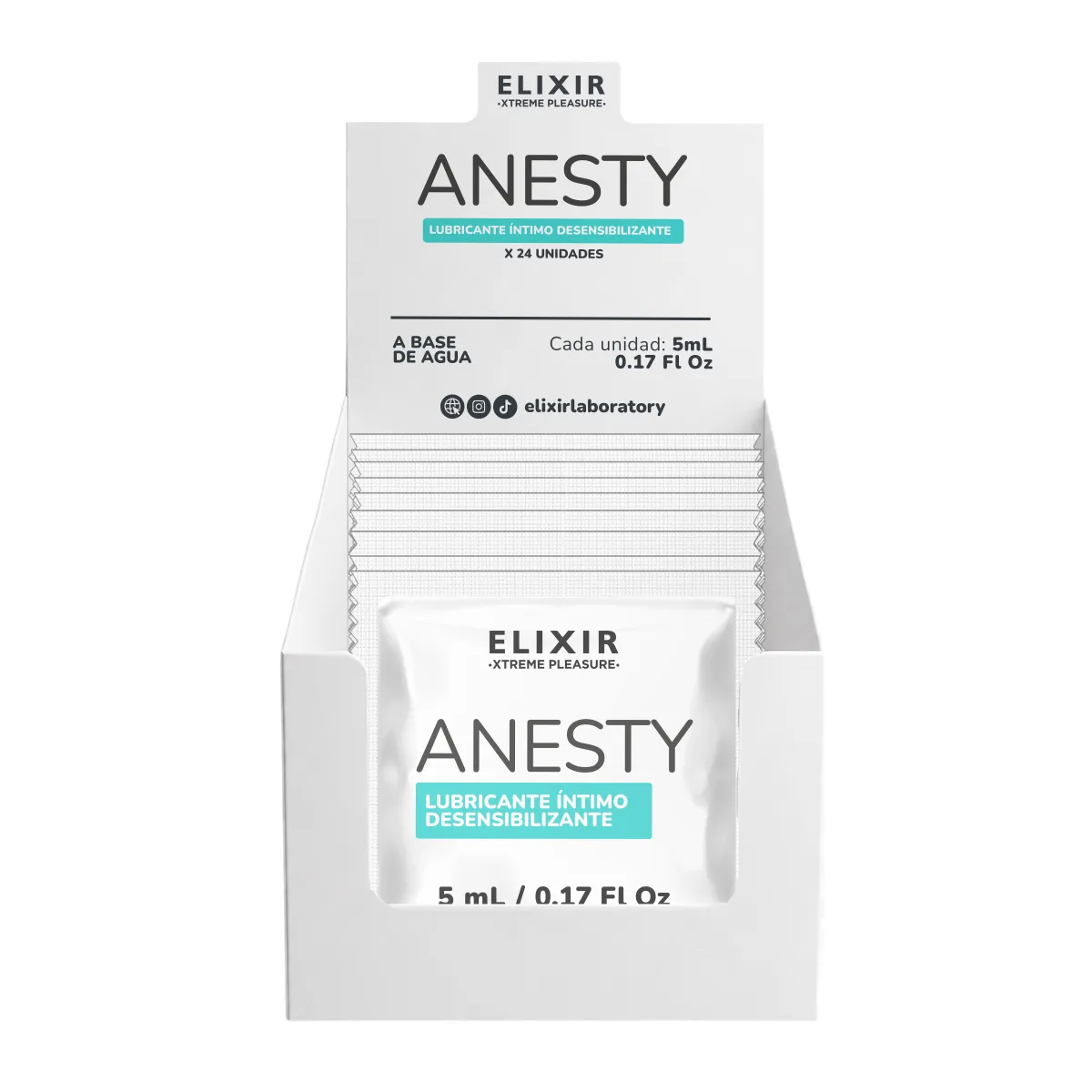Elixir Anesty Lubricante íntimo Anal Desensibilizante Elixir Anesty Lubricante íntimo Anal Desensibilizante