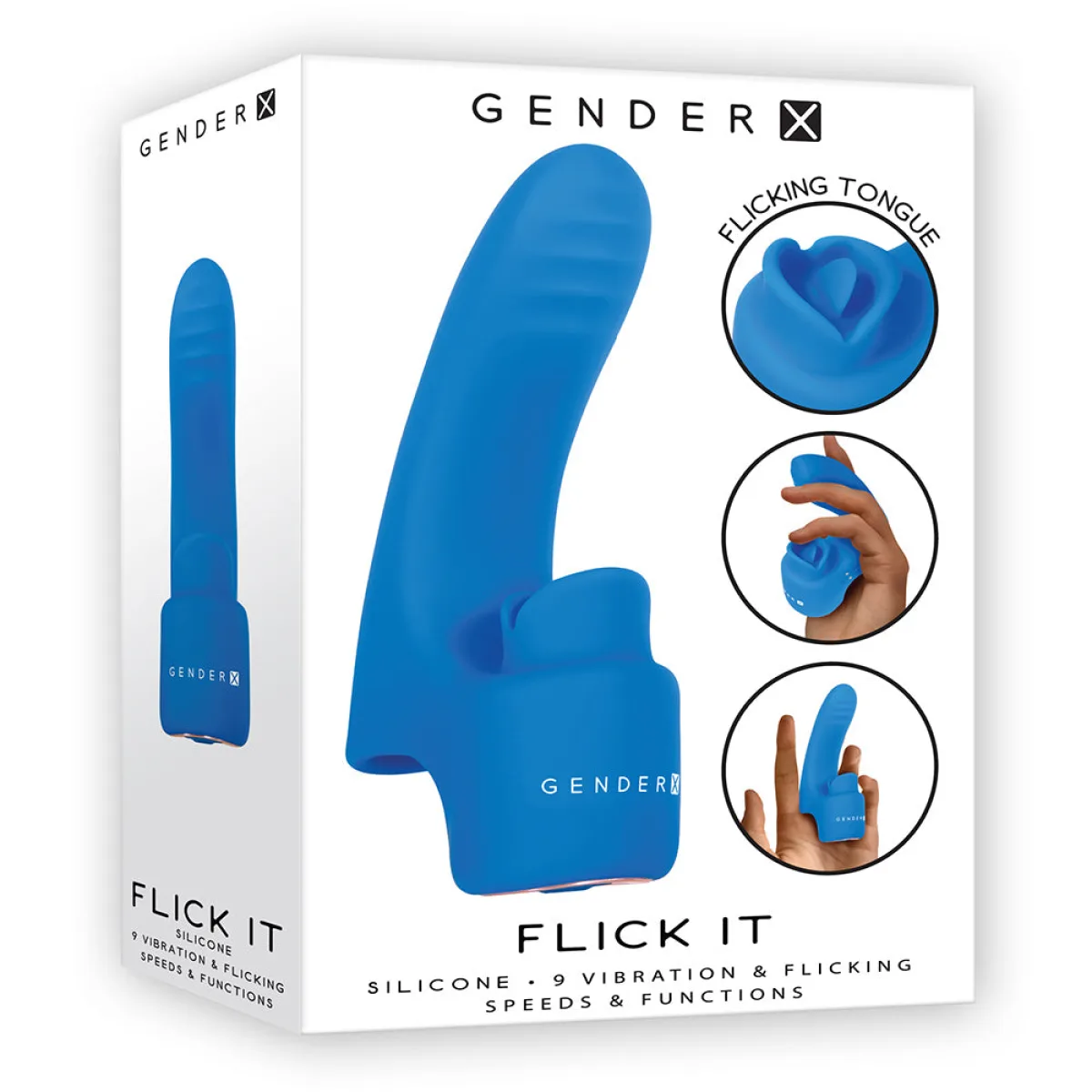 Vibrador para el Dedo Púlsalo Gender X Vibrador para el Dedo Púlsalo Gender X