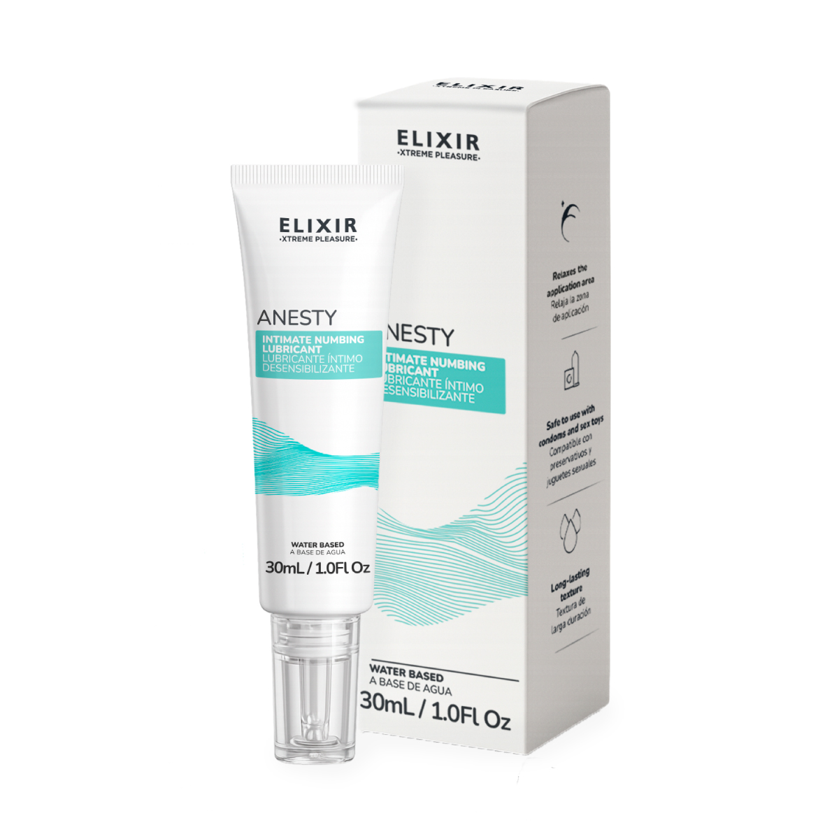 Pague 2 lleve 3 Elixir Anesty 30ml Lubricante íntimo Anal Desensibilizante Pague 2 lleve 3 Elixir Anesty 30ml Lubricante íntimo Anal Desensibilizante