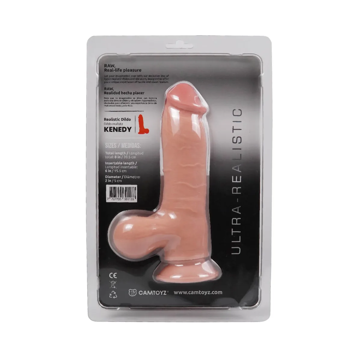 Dildo Ultra Realista Kenedy Camtoyz Dildo Ultra Realista Kenedy Camtoyz