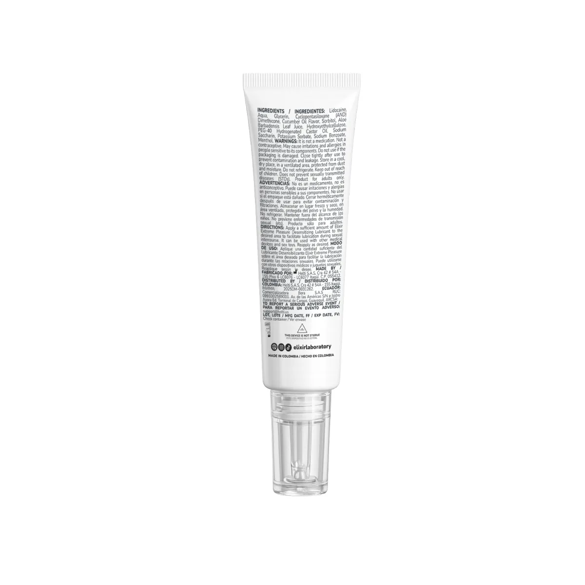 Elixir Anesty Lubricante íntimo Anal Desensibilizante Elixir Anesty Lubricante íntimo Anal Desensibilizante