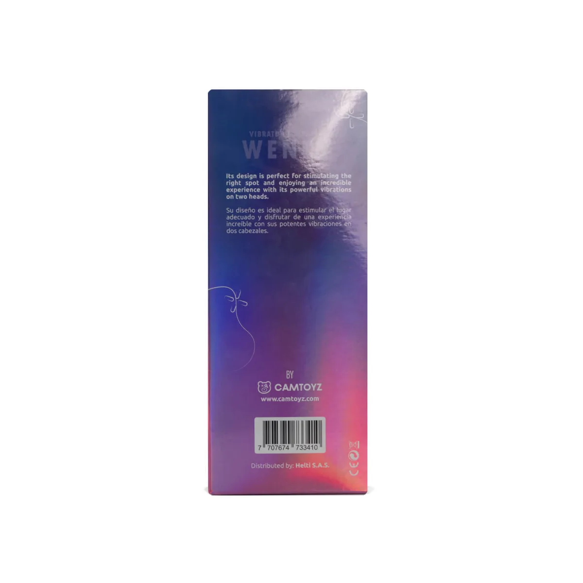 Vibrador Doble Wendy Camtoyz Vibrador Doble Wendy Camtoyz