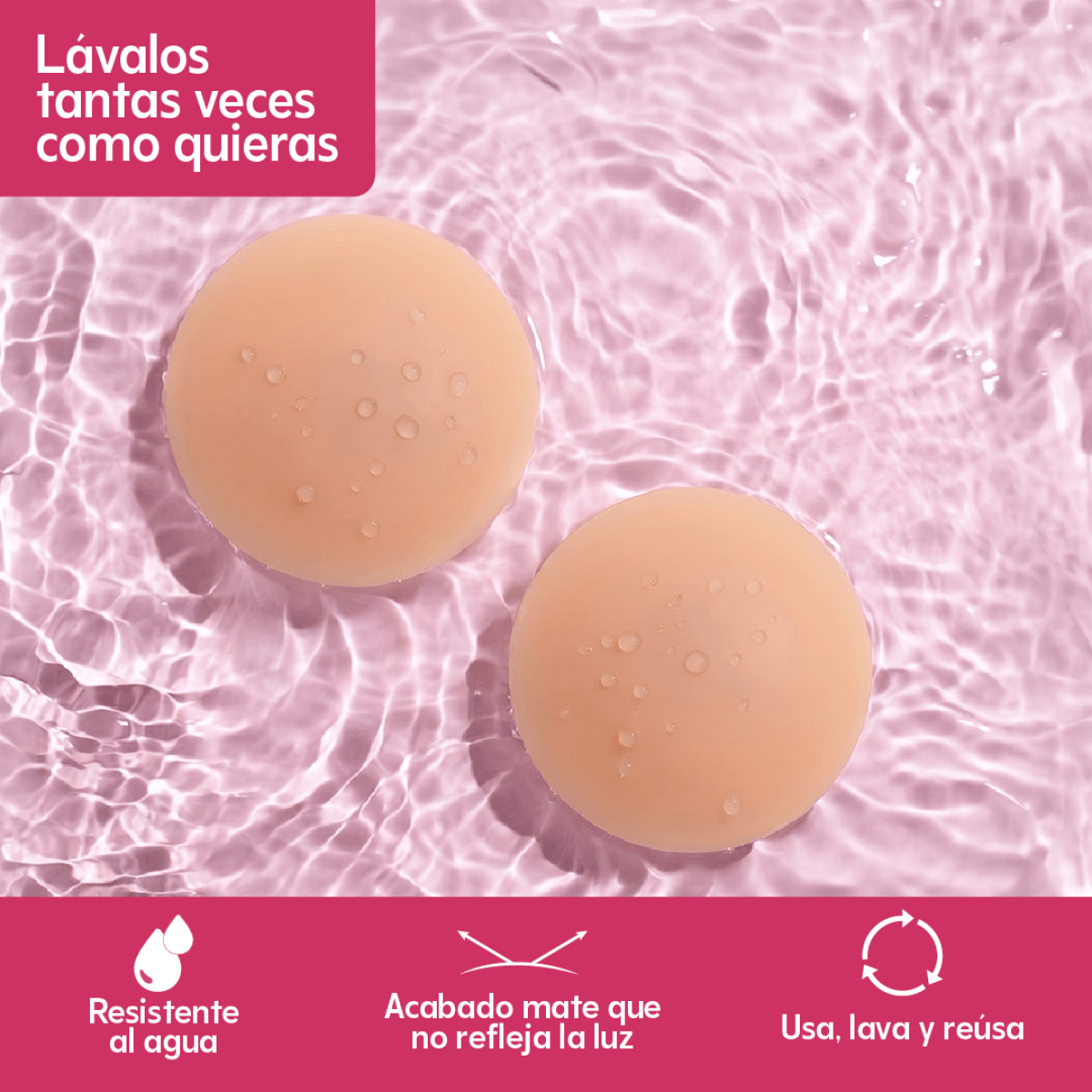Cubrepezones sin Adhesivo UVA Cubrepezones sin Adhesivo UVA