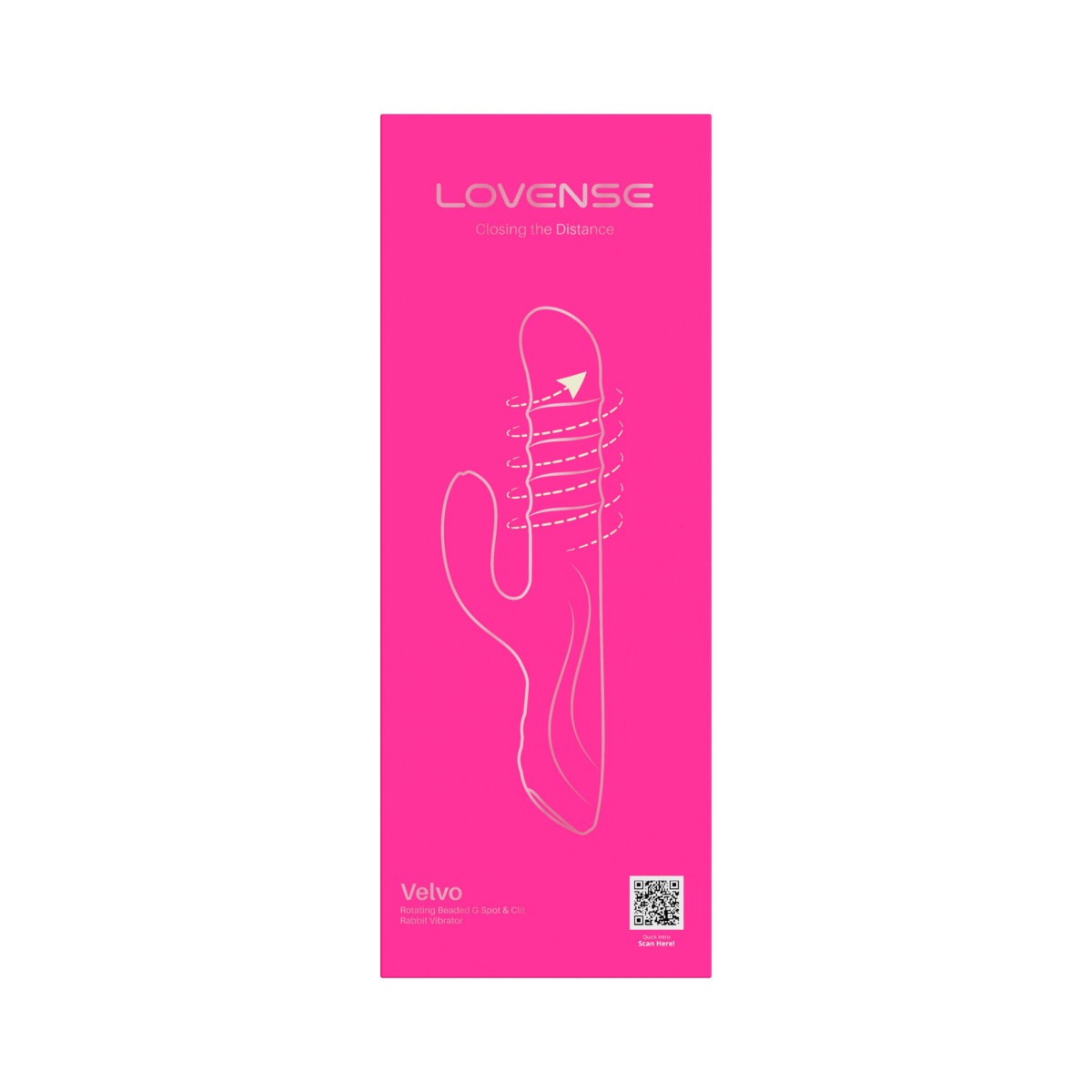 Lovense Vibrador Rabbit Rotativo Velvo Lovense Vibrador Rabbit Rotativo Velvo
