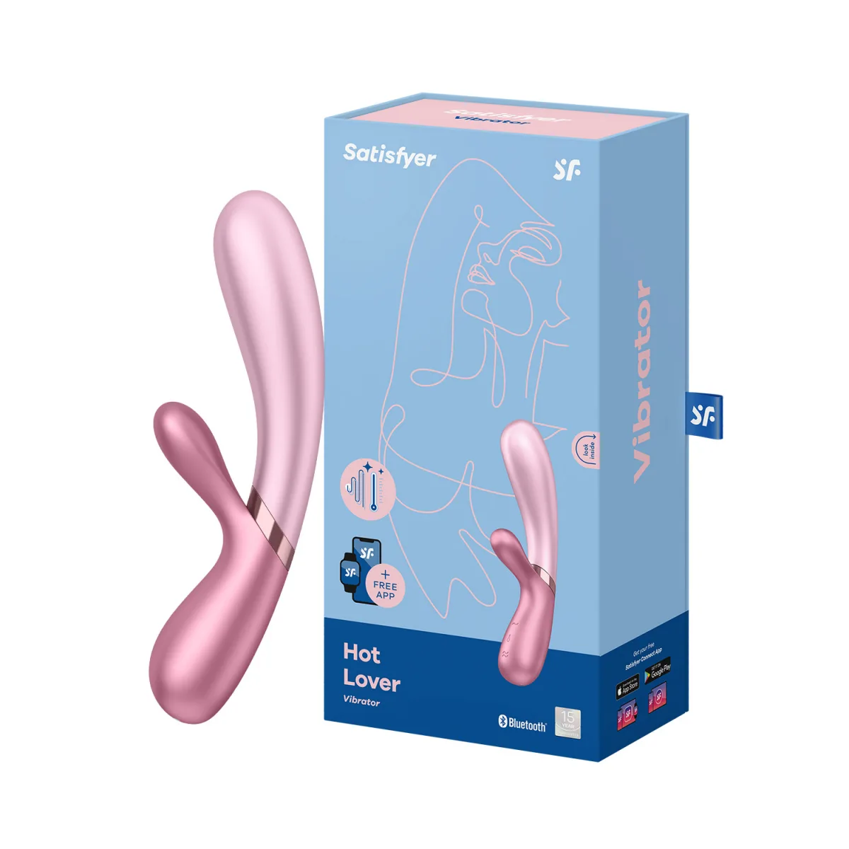 Satisfyer Hot Lover - Color: Rosado Satisfyer Hot Lover - Color: Rosado