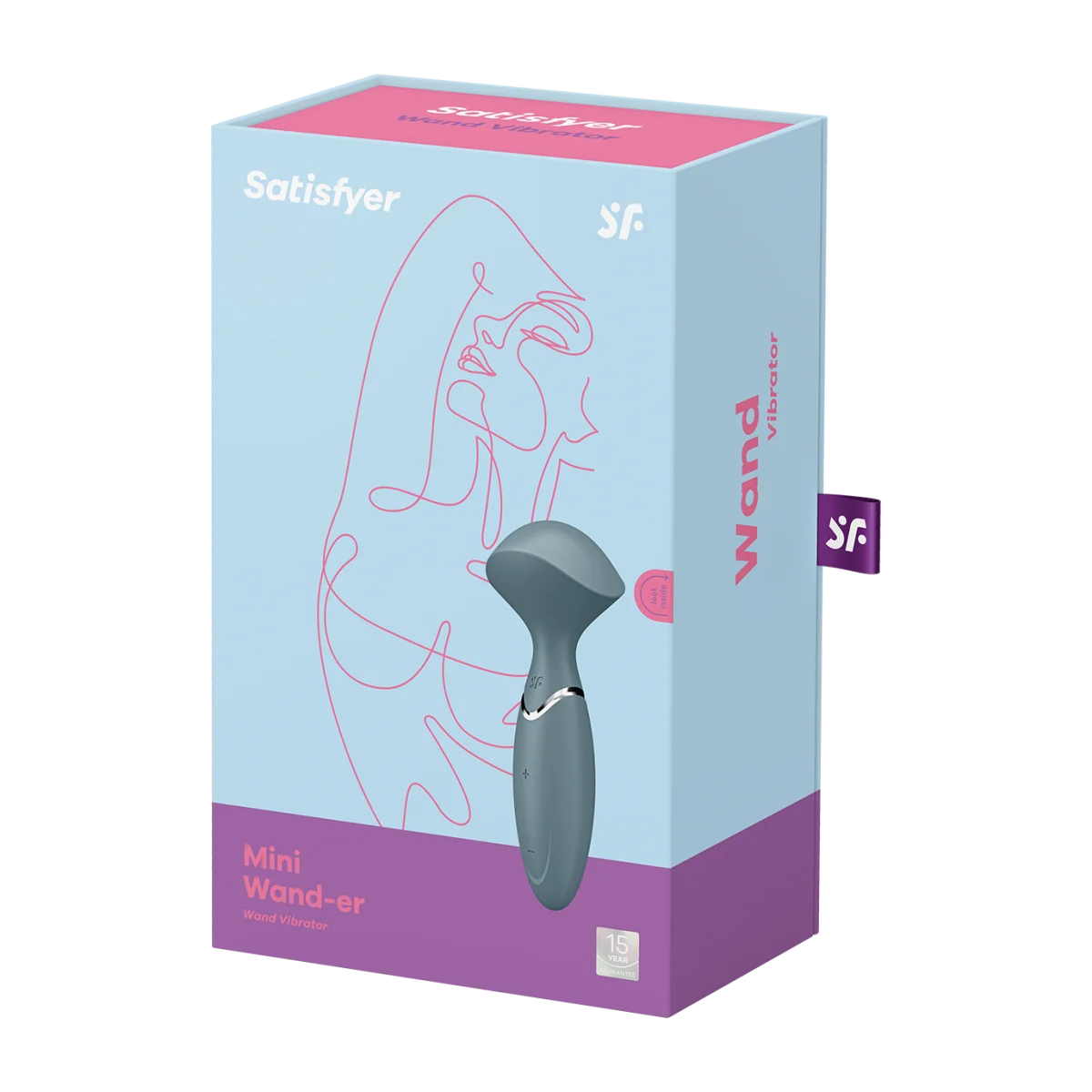 Satisfyer Mini Wand-er Gris Satisfyer Mini Wand-er Gris