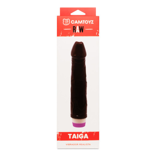 Consolador Vibrador Taiga 22 cm