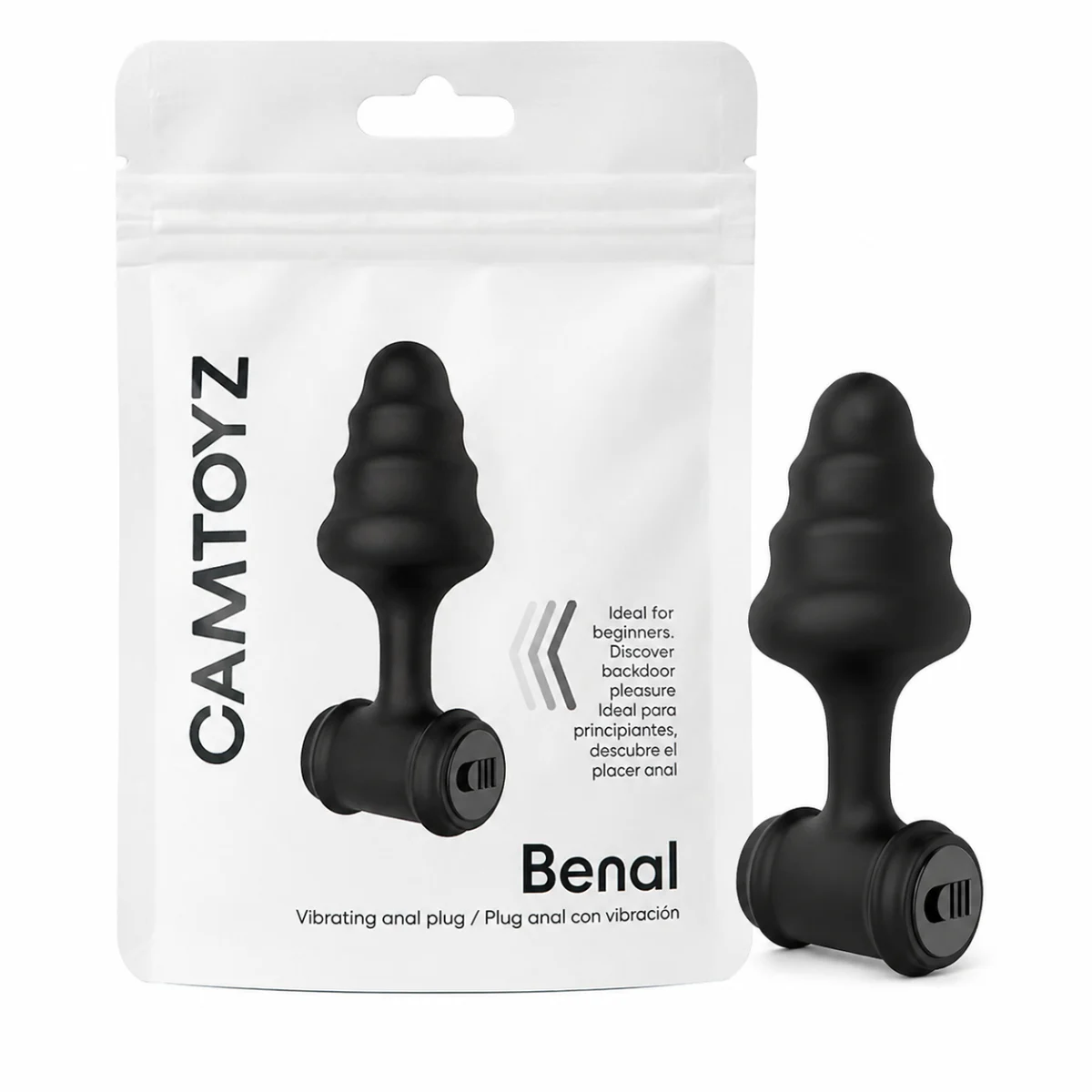 Benal Plug anal con vibración Camtoyz Benal Plug anal con vibración Camtoyz